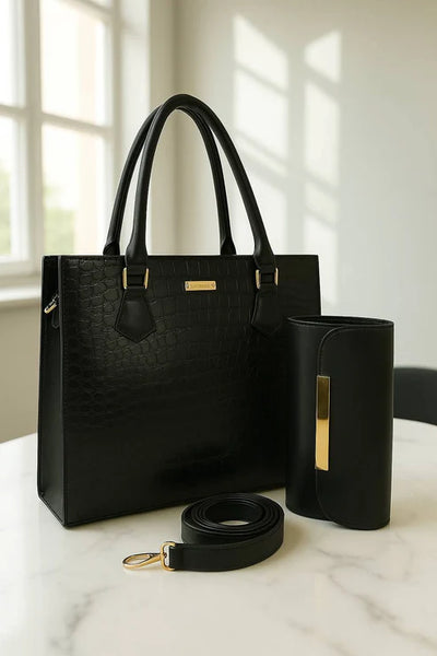 CROCO TOTE BAG