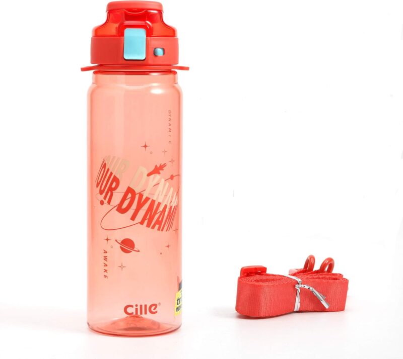 Cille 32 Ounce Usable Water Tracker Bottles For Daily Consumption Travel Outdoor Activity Water Jugs Camping - Image 2