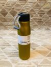 Stainless Steel Water Bottle, 500 ml, Double Wall Vacuum Insulated (gold)