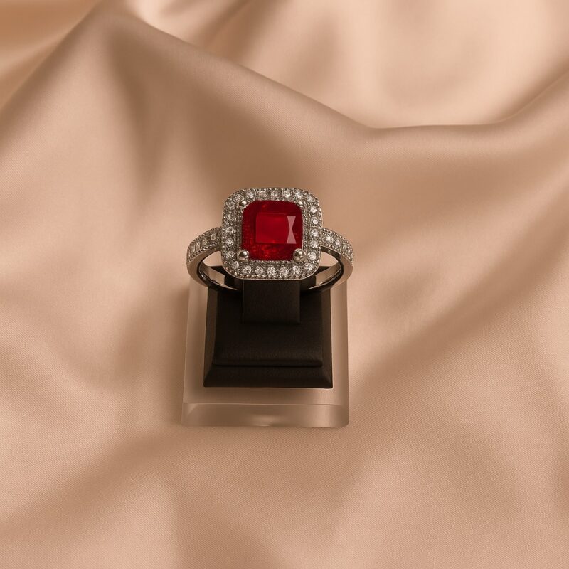 Causal Red Stone Ring(CR003)