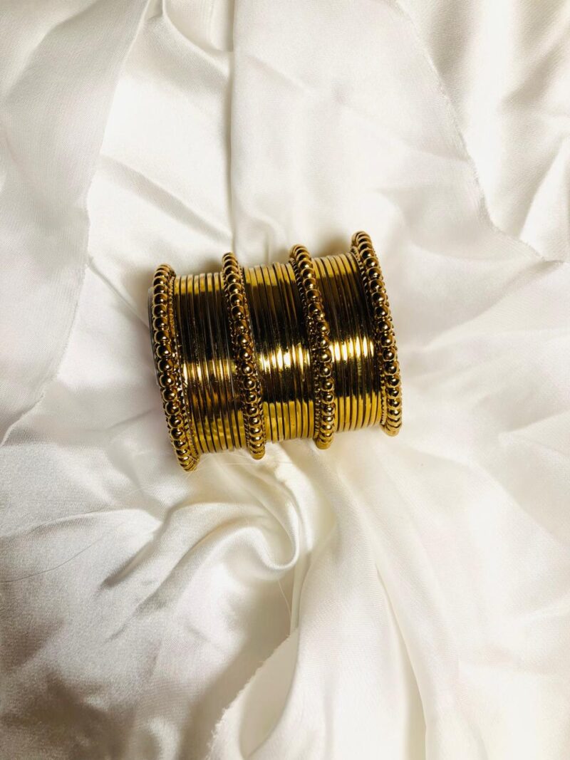 Golden Metal Bangel Set(MB00