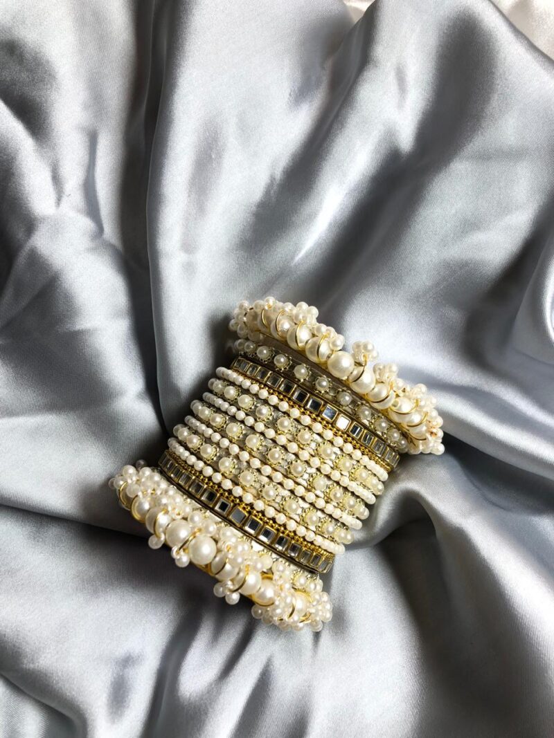 Pearl Luxe Bangle Set(LB001)