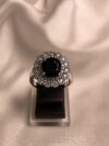 Round Tapered Black Ring(RT004)
