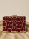 Velvet Fancy Clutch Bag (V001)