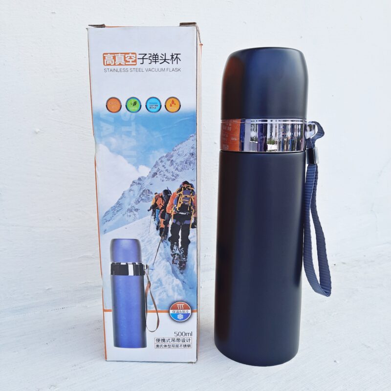 Vacuum Flask Water Bottle Double-Layer 304 Stainless Steel 500ml - Image 3